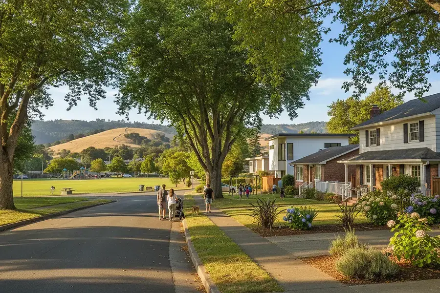 East Bay Suburban Living: Home Styles and Community Features by Town