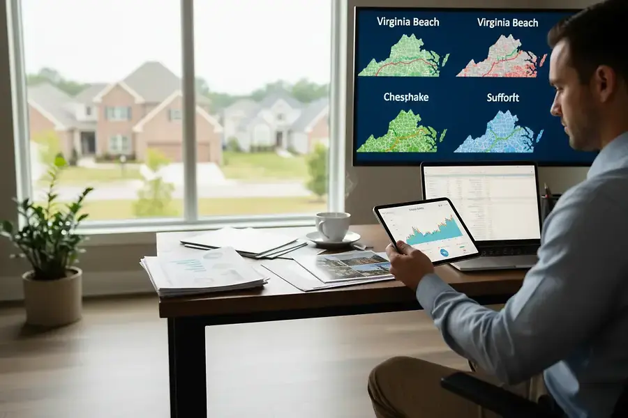Home Values & Market Trends Across Virginia Beach, Chesapeake & Suffolk