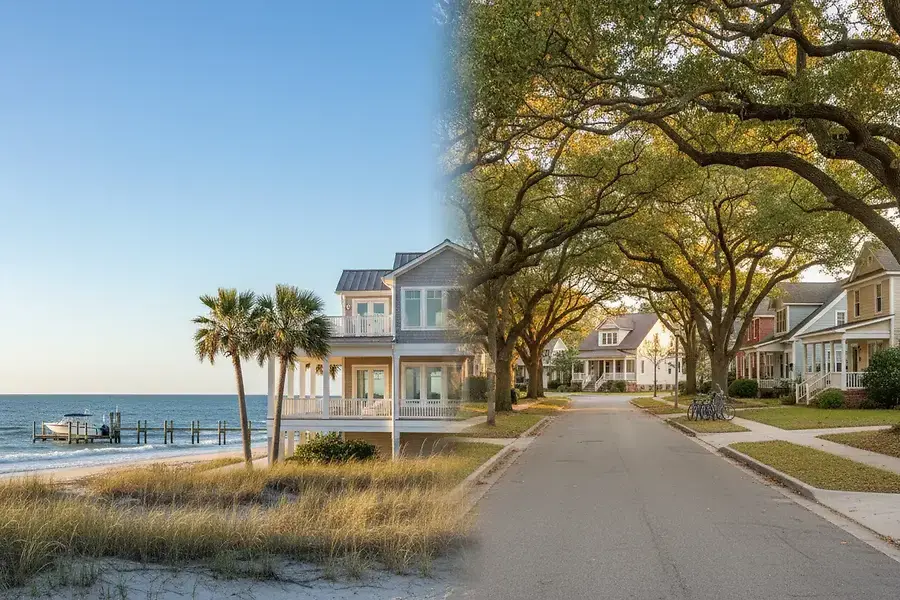 Waterfront vs. Inland: Finding Your Perfect Home in Sunset Beach and Shallotte