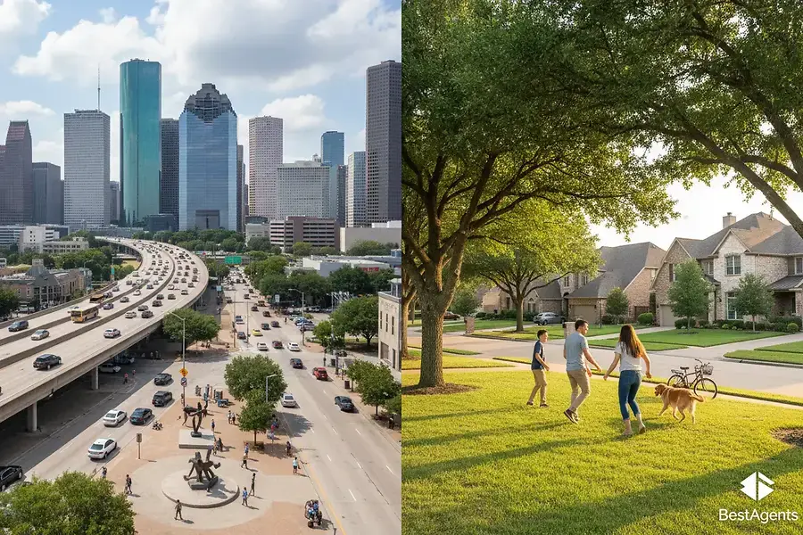Suburban vs. Urban Living: Finding Your Perfect Home in Greater Houston