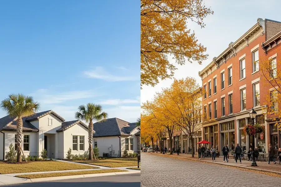 Comparing Residential and Commercial Real Estate Markets Between Florida and Michigan