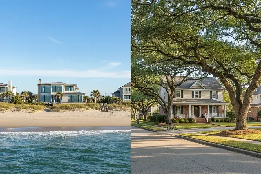 Beachfront vs. Inland Homes: Finding Your Perfect Delaware or Maryland Property