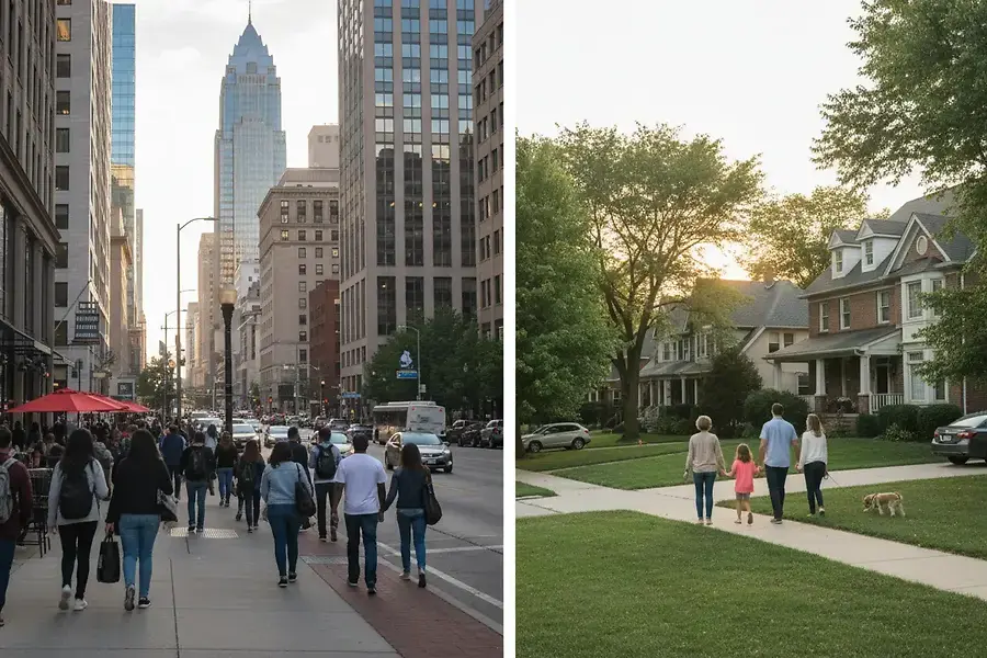 Choosing Between Urban and Suburban Living in Northeast Ohio