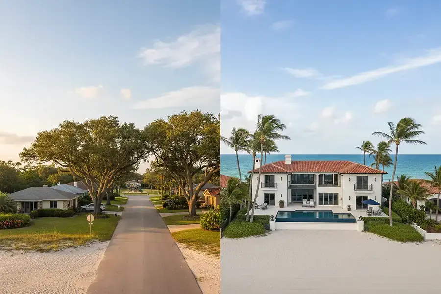 Choosing Between Beachfront and Inland Homes in South Florida