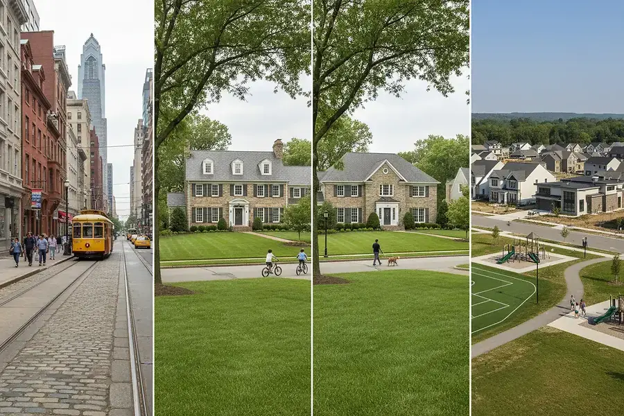 Philadelphia vs. Suburban PA: Finding Your Ideal Home Location