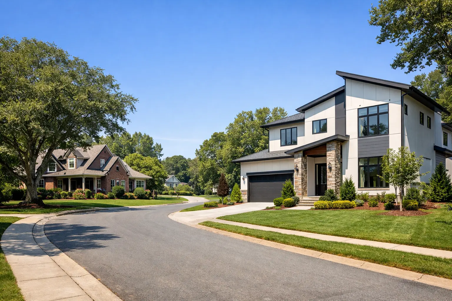 New Construction vs. Established Homes in Charlotte's Suburbs