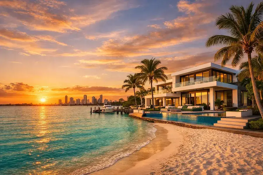 Miami Beach Waterfront Homes: Investment Potential and Market Trends