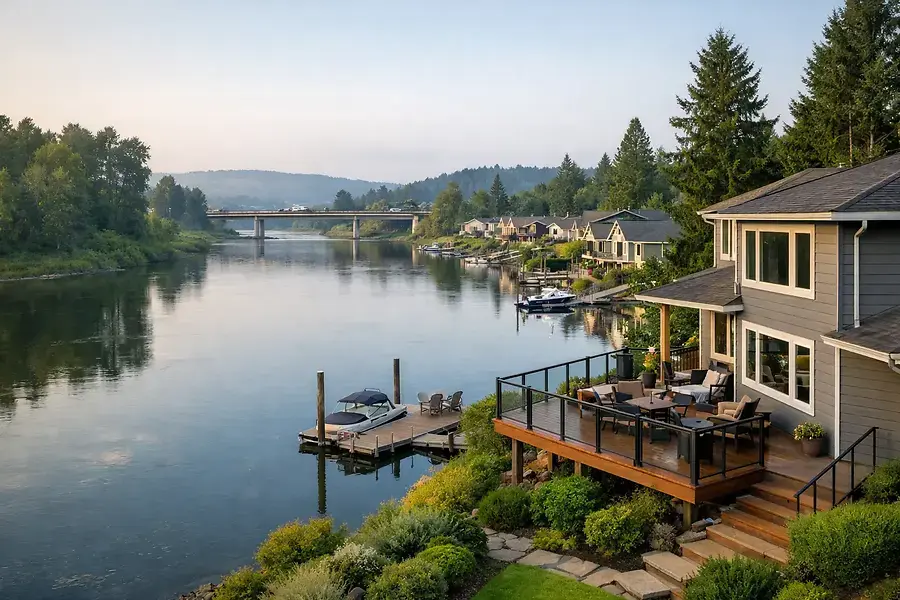 Waterfront Living in Washington's I-5 Communities: A Buyer's Guide