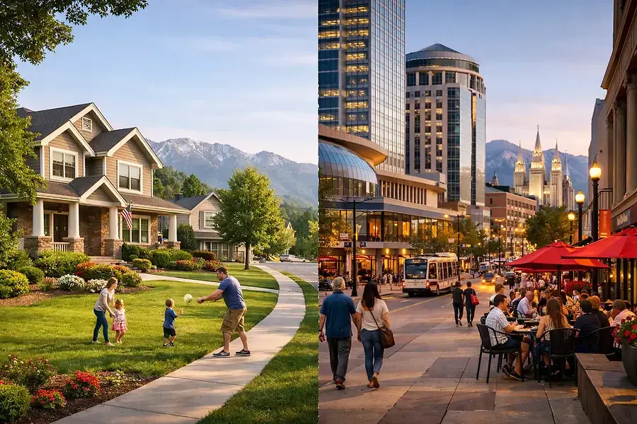 Suburban vs. Urban Living: Finding Your Perfect Salt Lake Neighborhood