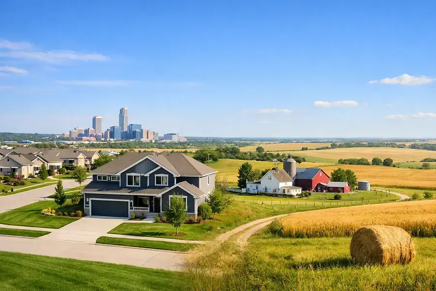Nebraska Homebuying: Comparing Omaha Metro Suburbs to Rural Towns