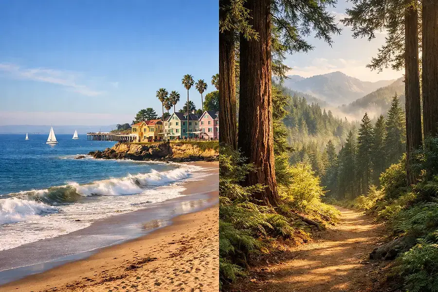 Waterfront Living vs. Mountain Communities in Santa Cruz County