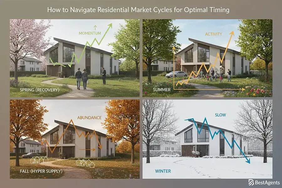 How to Navigate Residential Market Cycles for Optimal Timing