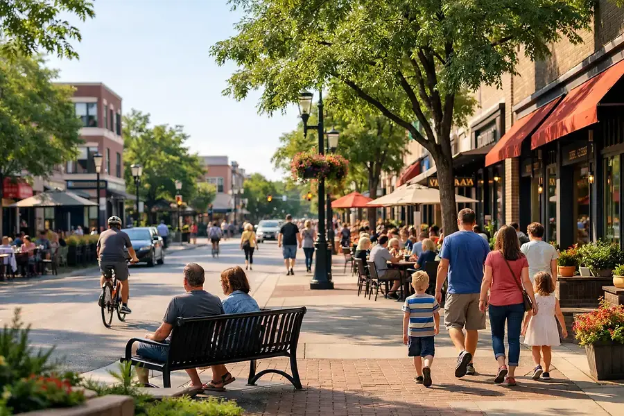 Walkable Neighborhoods and Home Values Across Metro Detroit's North Suburbs