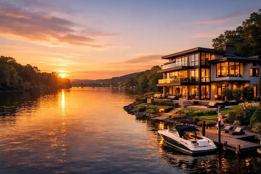Luxury Waterfront Homes: New Hope to Hunterdon County Real Estate Guide