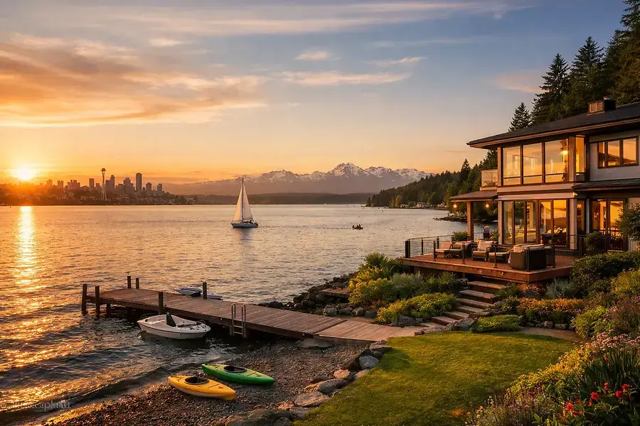 Waterfront Living Opportunities Across Greater Seattle and Surrounding Communities