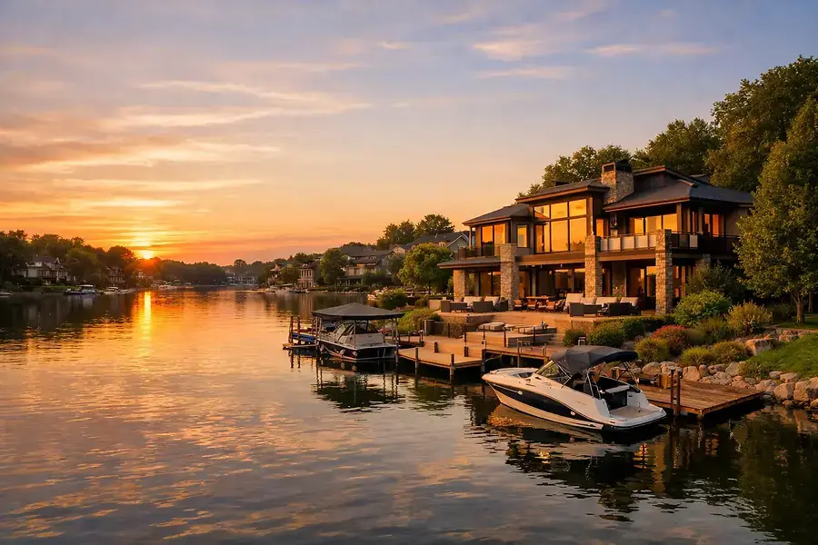 Waterfront Living in Johnson County: Premium Homes on Kansas Waterways