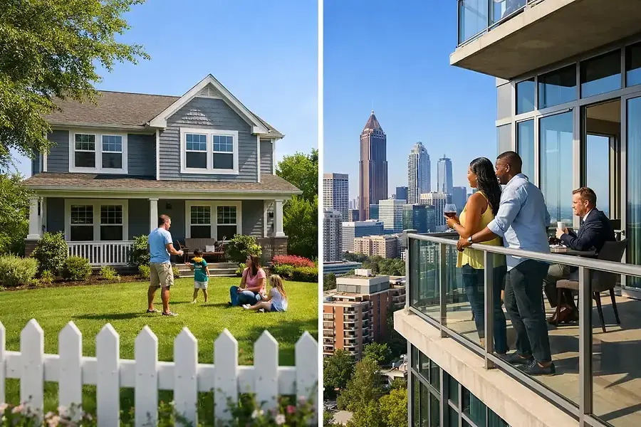 Atlanta Condo vs. Single-Family Homes: Which Is Right for You?