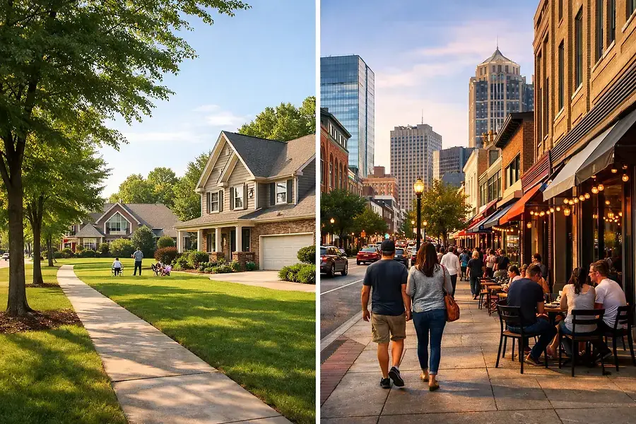 Suburban Living vs. Urban Living: Where to Buy in Central Georgia