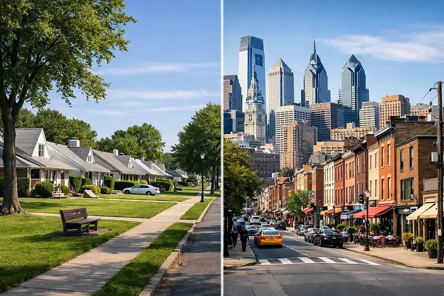 The Real Estate Market Comparison: Levittown vs Philadelphia Prices