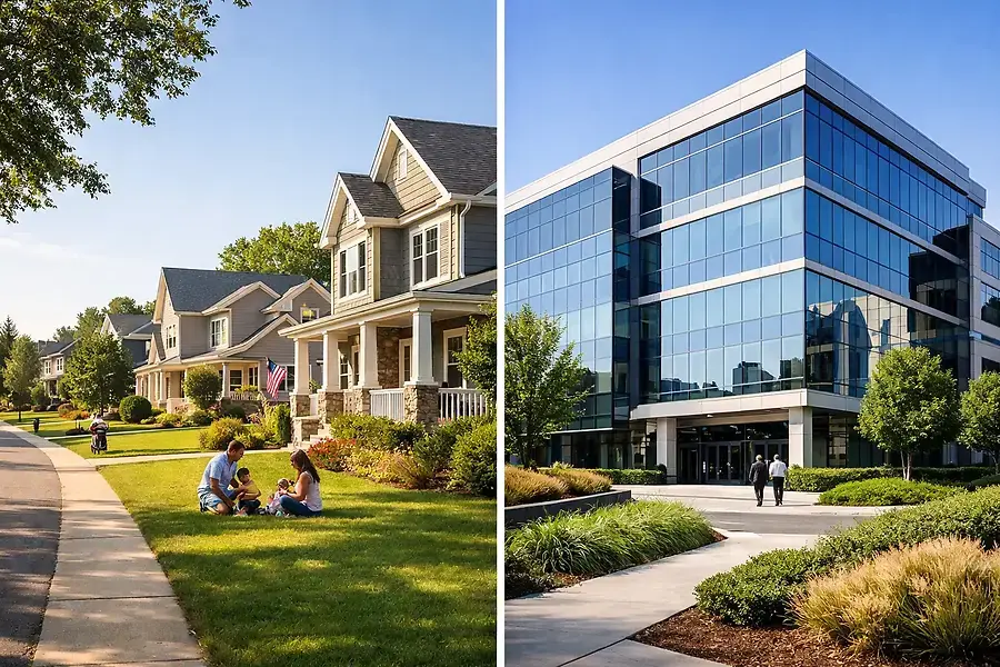 Choosing Between Residential and Commercial Real Estate in Anne Arundel County