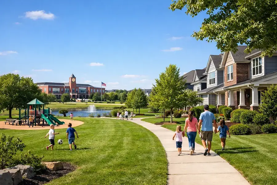 School Districts and Home Values in North Indianapolis Suburbs