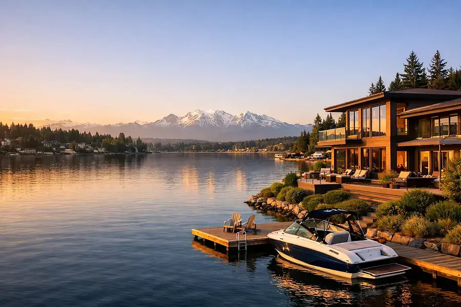 Waterfront Living in the Eastside: Homes on Lakes and Waterways