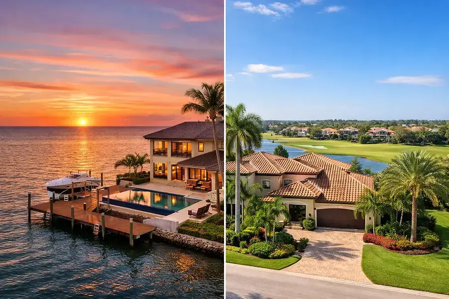Choosing Between Waterfront and Inland Homes in Southwest Florida