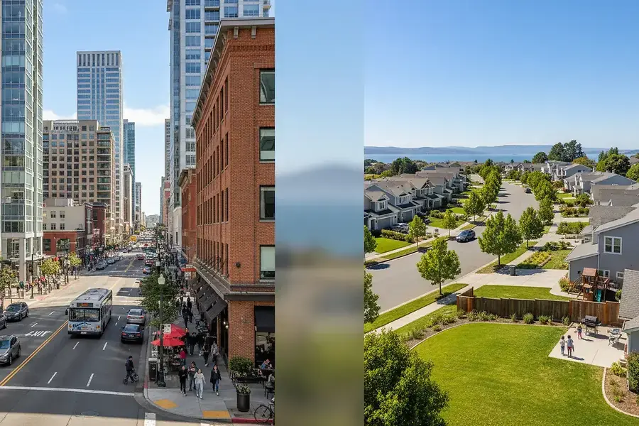 How to Choose Between Urban and Suburban Living in the East Bay