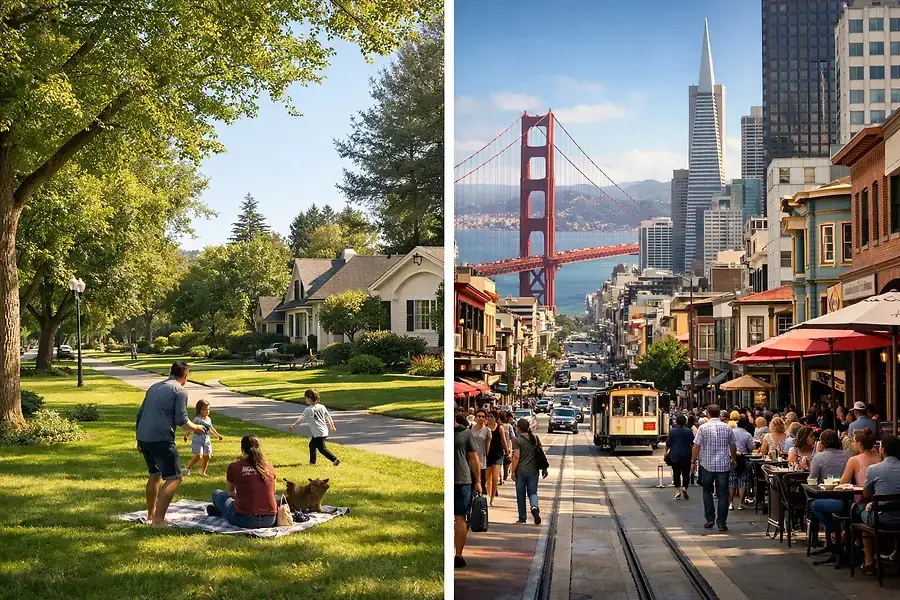 Burlingame vs. San Francisco: Which Bay Area Community Fits Your Lifestyle
