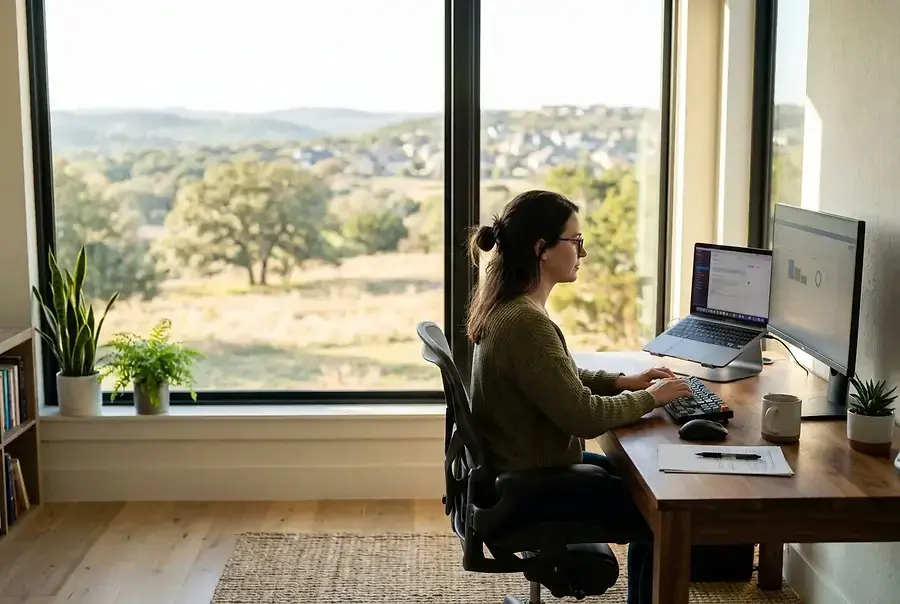 Remote Work Flexibility: How Texas Communities Support Work-From-Home Buyers
