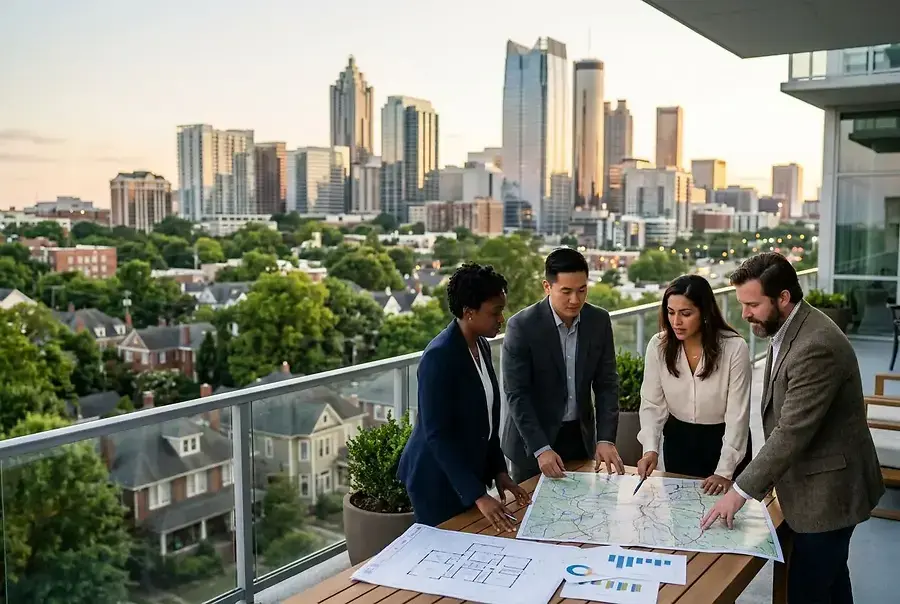 Navigating Atlanta's Dual Market: Residential vs Commercial Investment Strategies