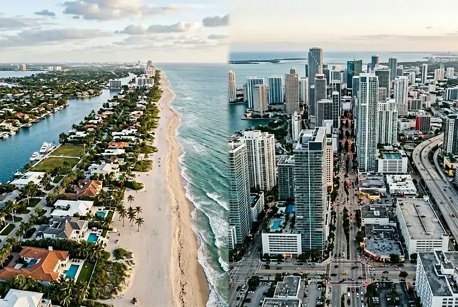 Coastal Living vs. Urban Convenience: Choosing Your South Florida Home