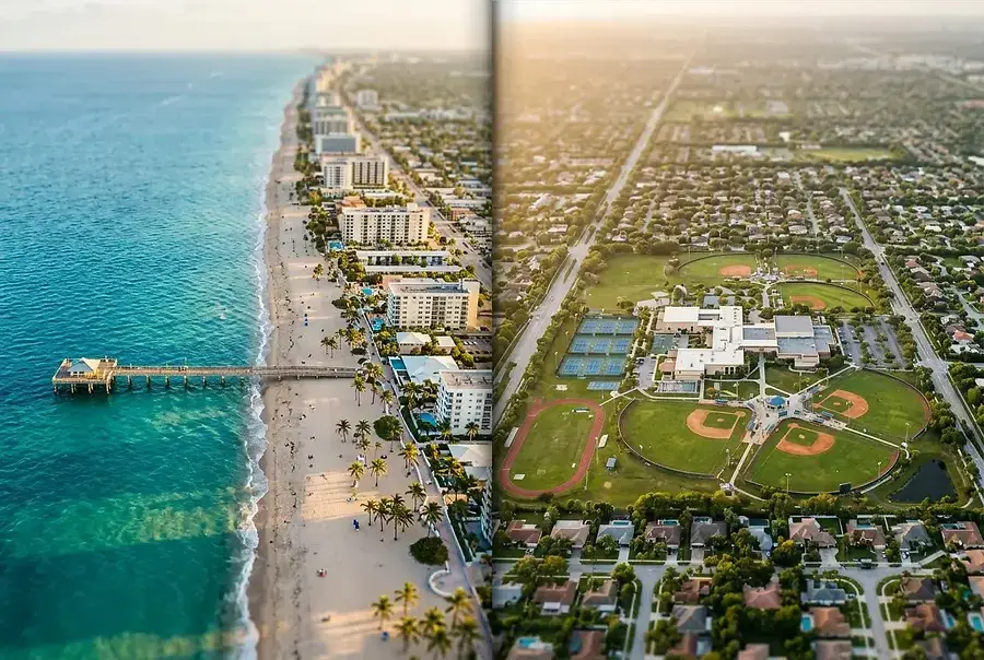 School Districts & Neighborhood Quality in Lauderdale By The Sea vs Coral Springs