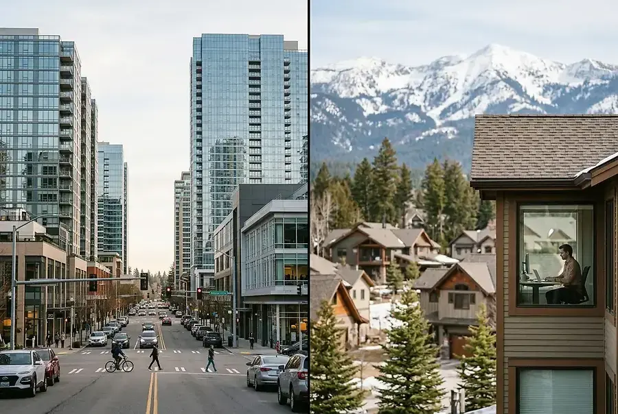 Remote Work Communities: Bellevue and Whitefish Housing Trends