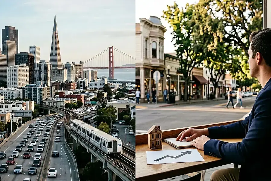 Commute Costs vs. Home Prices: San Francisco and Petaluma Trade-offs