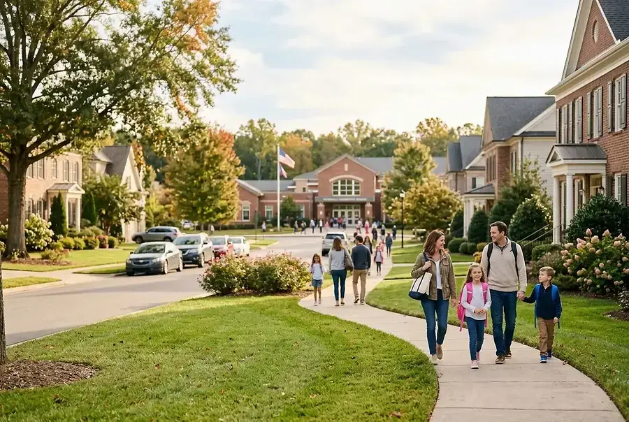 School District Quality and Home Values in South Charlotte Suburbs