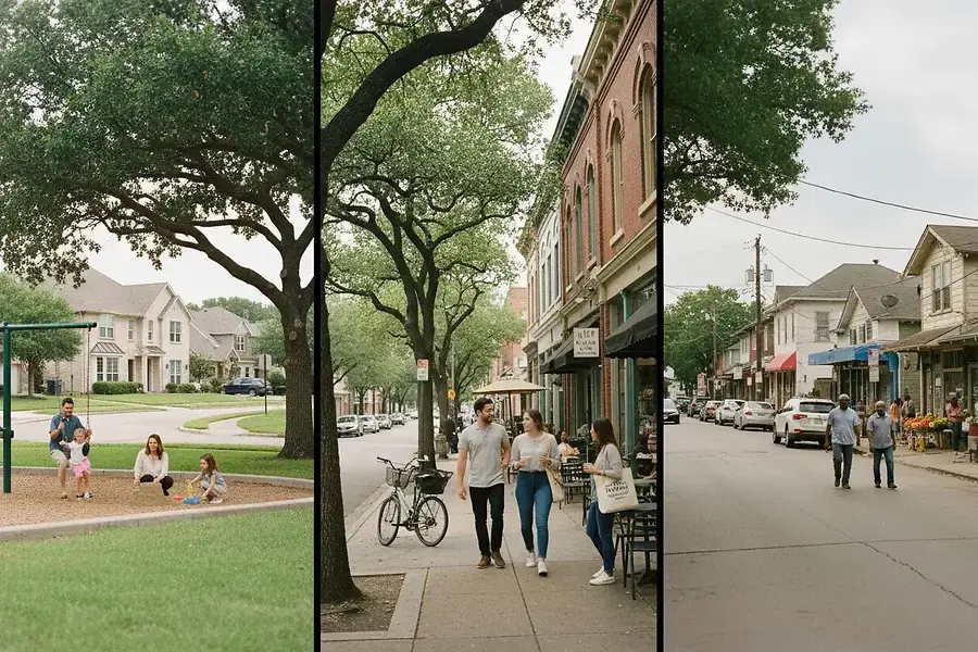 Houston Neighborhood Comparison: Pearland vs Heights vs North Houston