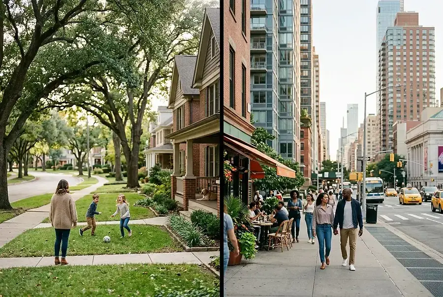 Suburban vs Urban Living: Which Residential Market Fits Your Lifestyle