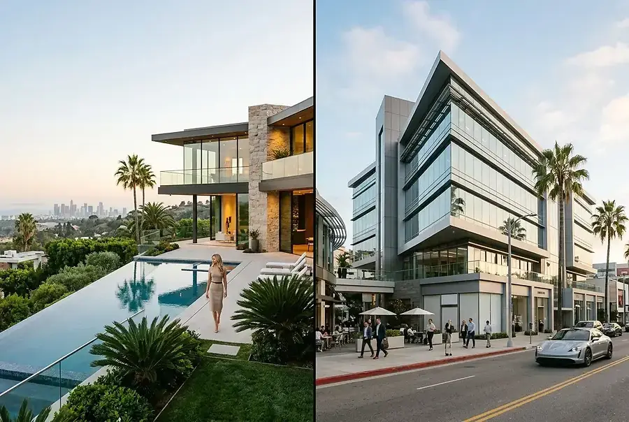 Comparing Residential and Commercial Investments Across Southern California