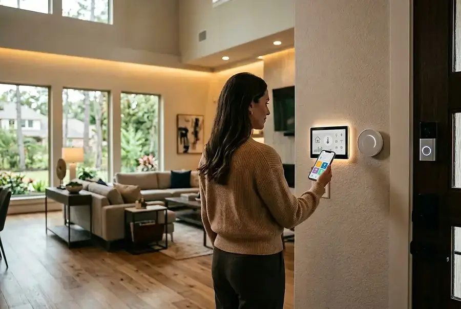 Smart Home Technology Adds Value to Kingwood and Houston Homes