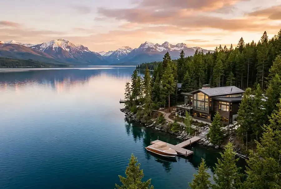 Lakefront Living in Flathead County: Properties with Water Access