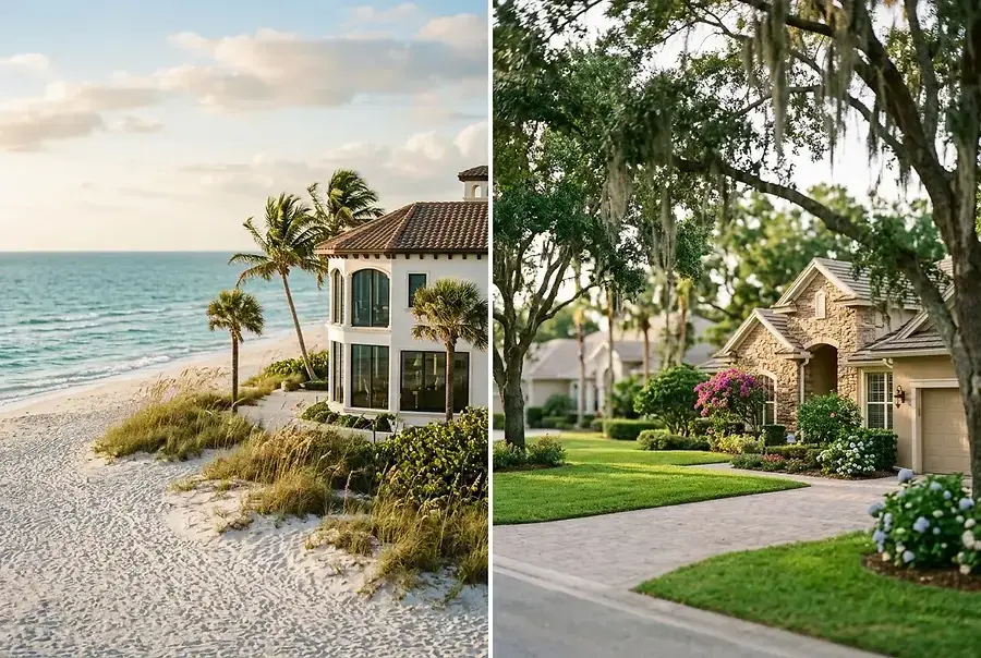 Choosing Between Coastal and Inland Homes in Southwest Florida