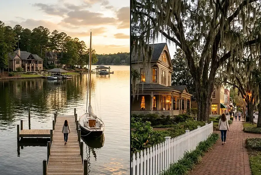 Waterfront vs. Woodland: Choosing Your Ideal Home in Central Georgia