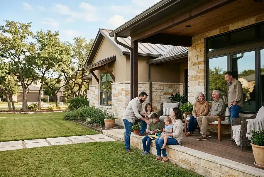 Multi-Generational Living: Texas Homes for Extended Families