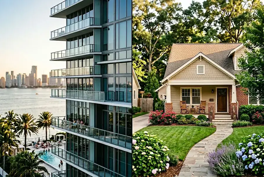 Edgewater Condo vs. Single-Family Homes: Which Fits Your Lifestyle
