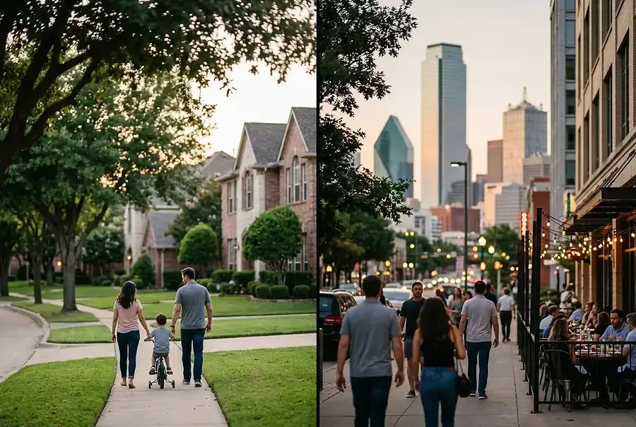 Suburban vs Urban Living: Finding Your Perfect North Texas Home