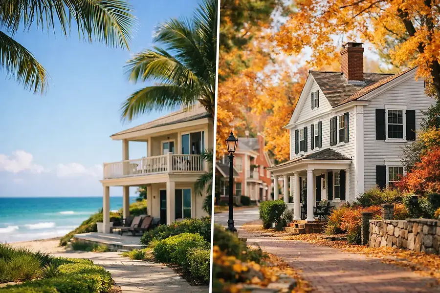 Florida's East Coast vs. New England: Home Buying Costs & Market Trends
