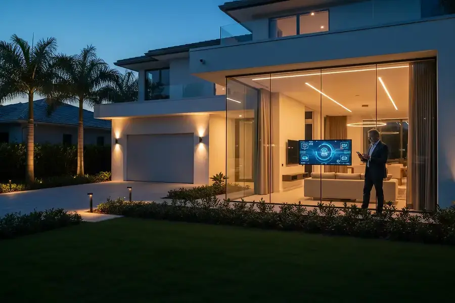 Smart Home Technology in Palm Beach Gardens Residential Properties