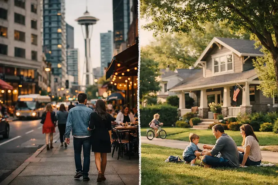 Suburban vs. Urban Living: Choosing Your Ideal Home in Greater Seattle