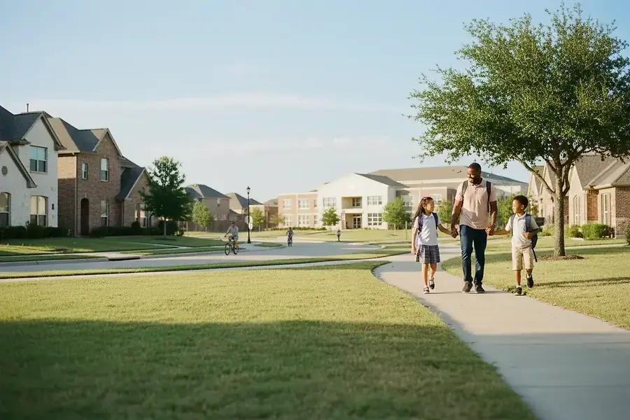 School Districts and Home Values in Houston Suburban Communities